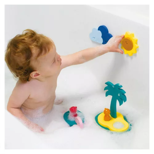 Kincses sziget, 12 darabos puzzle fürdőjáték