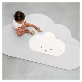 Habszivacs játszószőnyeg, szürke, 145 cm