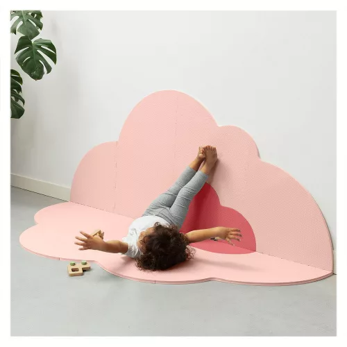 Habszivacs játszószőnyeg, rózsaszín, 175 cm