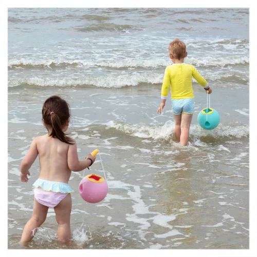 Mini Ballo, homokozó, strandolós vödör, kék