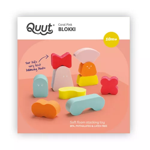 Blokki egyensúlyozó játék, rózsaszín
