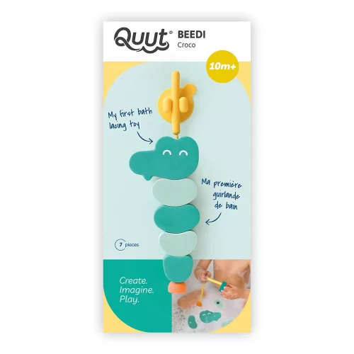 Beedi krokodil, fűzögetős fürdőjáték