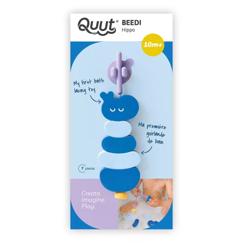 Beedi víziló, fűzögetős fürdőjáték