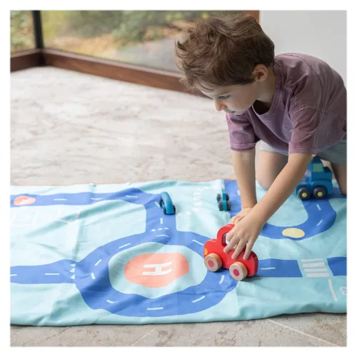 Quut autópálya mintás törölköző