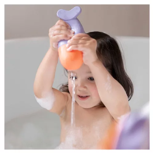 Squeezi a bálna, fürdőjáték szilikonból