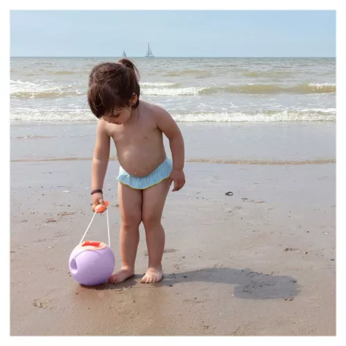 Mini Ballo, homokozó, strandolós vödör, lila
