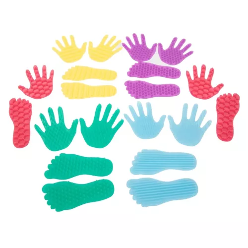 Szilikon szenzoros kéz és lábnyomok