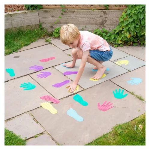 Szilikon szenzoros kéz és lábnyomok