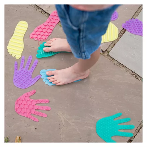 Szilikon szenzoros kéz és lábnyomok