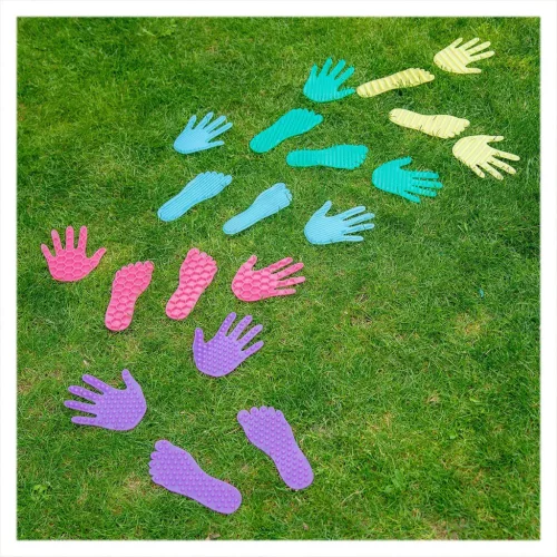 Szilikon szenzoros kéz és lábnyomok