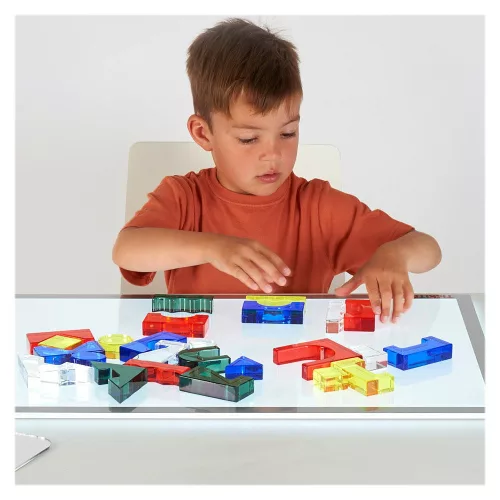 Áttetsző blokkok feladványokkal, Tickit