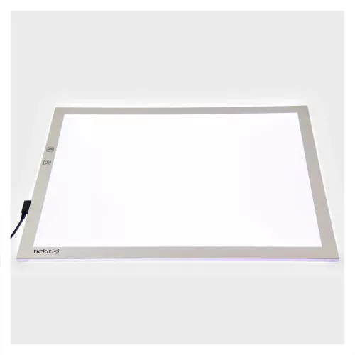 Világító panel 8 színben, A3-as méretben