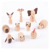 Animal Friends, 10 darab fából készült állatka