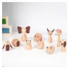 Animal Friends, 10 darab fából készült állatka