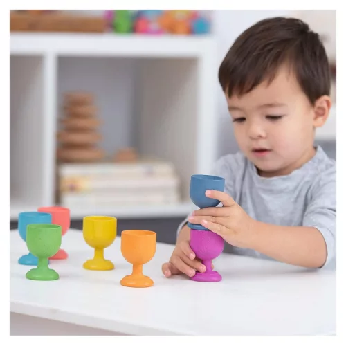 Színes fapoharak, TickiT