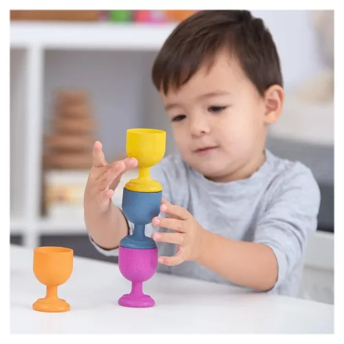 Színes fapoharak, TickiT