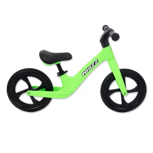 Egyensúlyozó futóbicikli pedál nélkül, Whizz Bike, zöld