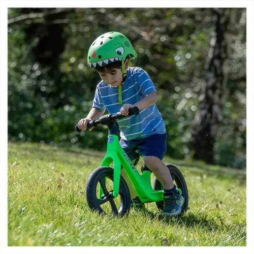 Egyensúlyozó futóbicikli pedál nélkül, Whizz Bike, zöld