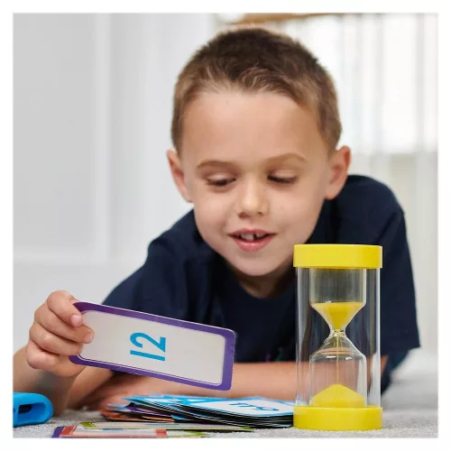 Nagy homokóra sárga homokkal, 3 perces, TickiT