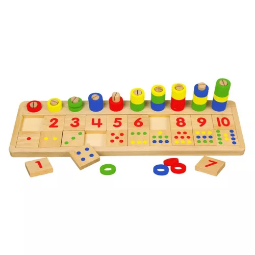 Interaktív számpárosító játék