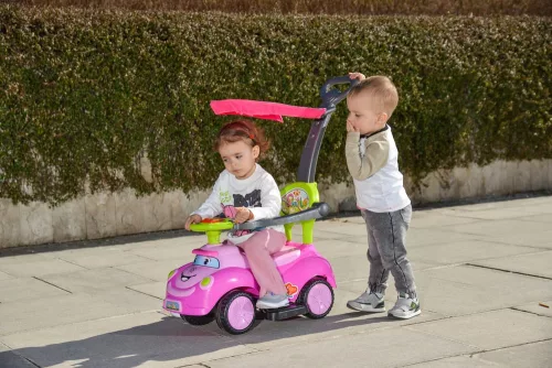 MONI Smile beülős autó tolókarral napfénytetővel fehér