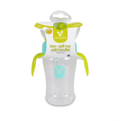 CUP2 csőrös itatópohár 270 ml KÉK