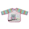 BIB előke hosszú ujjas Messy PINK