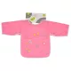 BIB előke hosszú ujjas Piggy PINK