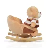 Moni Toys Hintázó maci 60 cm barna