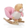 Moni Toys Hintázó maci 60 cm pink