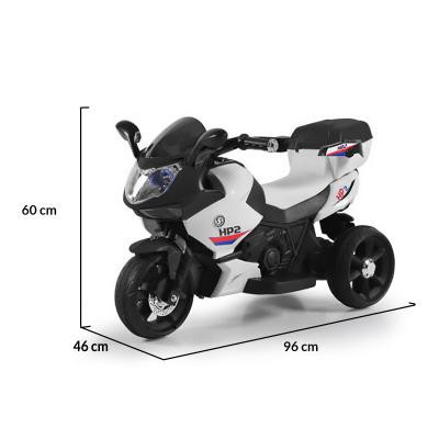 BO HP2 /3kerekű akkumulátoros elektromos motor 6V FEHÉR/FEKETE
