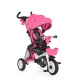 BYOX Flexy lux tricikli szülőkaros pink