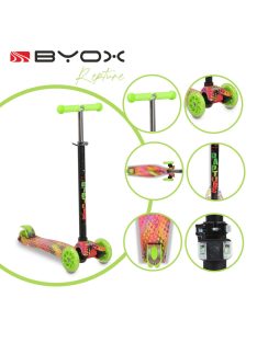 Byox Rapture roller elöl dupla kerekes zöld