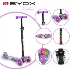 BYOX Rapture roller elöl dupla kerekes lila