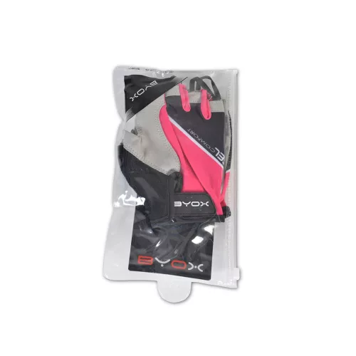 BICIKLIS félKESZTYŰ lycra S méret PINK