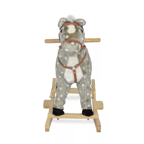 HINTALÓ 70cm SPOTTY pöttyös SZÜRKE