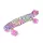 BYOX  Gördeszka 22" Csillagos LED / 56x15 cm PINK