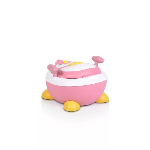 RIKO bili pingvin karfával, talpakkal, kivehető tartály PINK