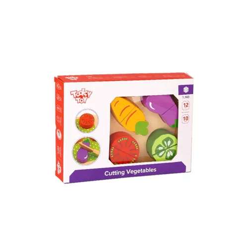 TOOKY fa vágható zöldségek -10dbos