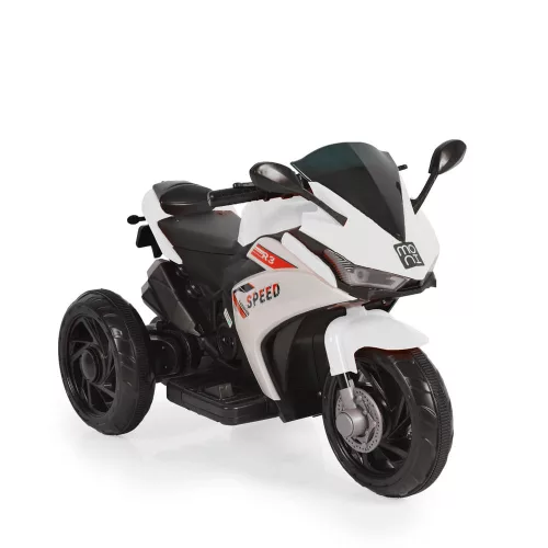 MONI BO hurricane elektromos motor 3 kerekű 6V FEHÉR