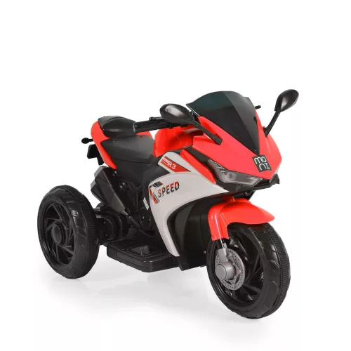 MONI BO hurricane elektromos motor 3 kerekű 6V PIROS