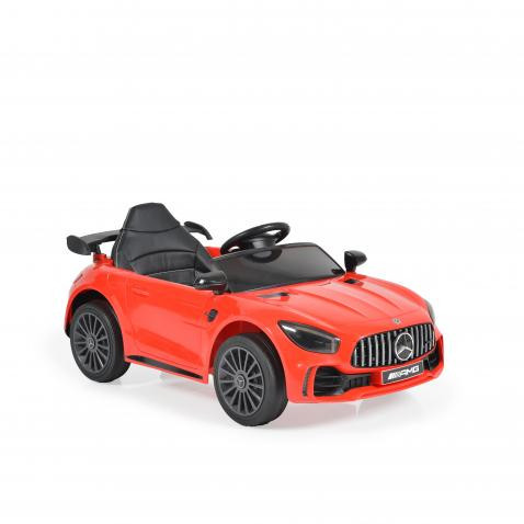 BO Mercedes AMG GTR elektromos autó 2x380W motorral PIROS