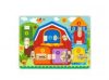 Tooky Toy Reteszes Montessori fa tábla TK044