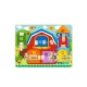 Tooky Toy Reteszes Montessori fa tábla TK044