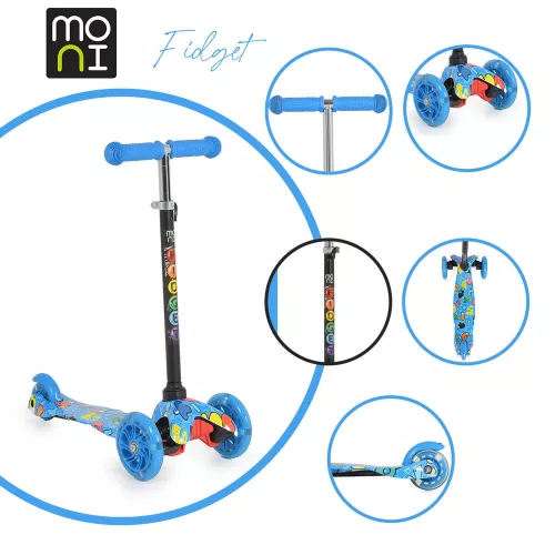 MONI Fidget roller kék