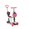 MONI Lollipop roller üléssel katicás piros