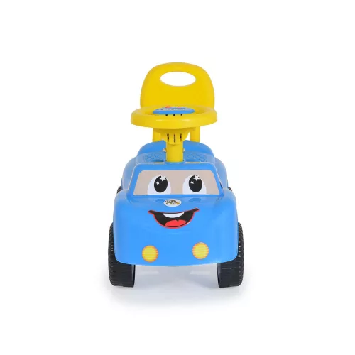 Moni Toys Keep zenélős bébitaxi kék