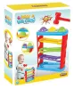 PILSAN Mini golyópálya 03351 műanyag színes, 3 golyóval