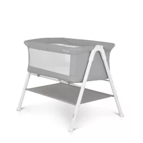   MONI Kalinihta újszülött babaágy önálló, 11 kg, 1 szint fehér láb szürke