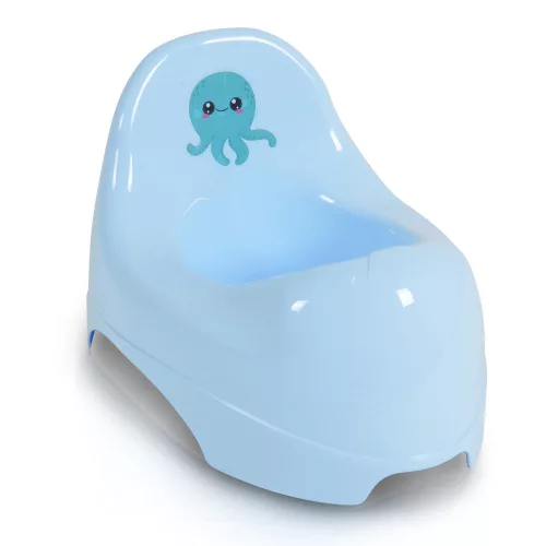 JELLYFISH bébi egyszerű bili POLIPOS KÉK